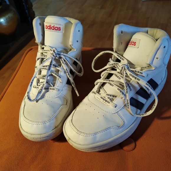 Adidas Big Kids Hoops 2.0 Mid Top Sneakers - Picture 2 of 4